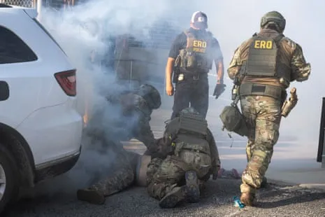 Federal Authorities Use Teargas and Pepper Balls to Break Up Illinois Immigration Protest